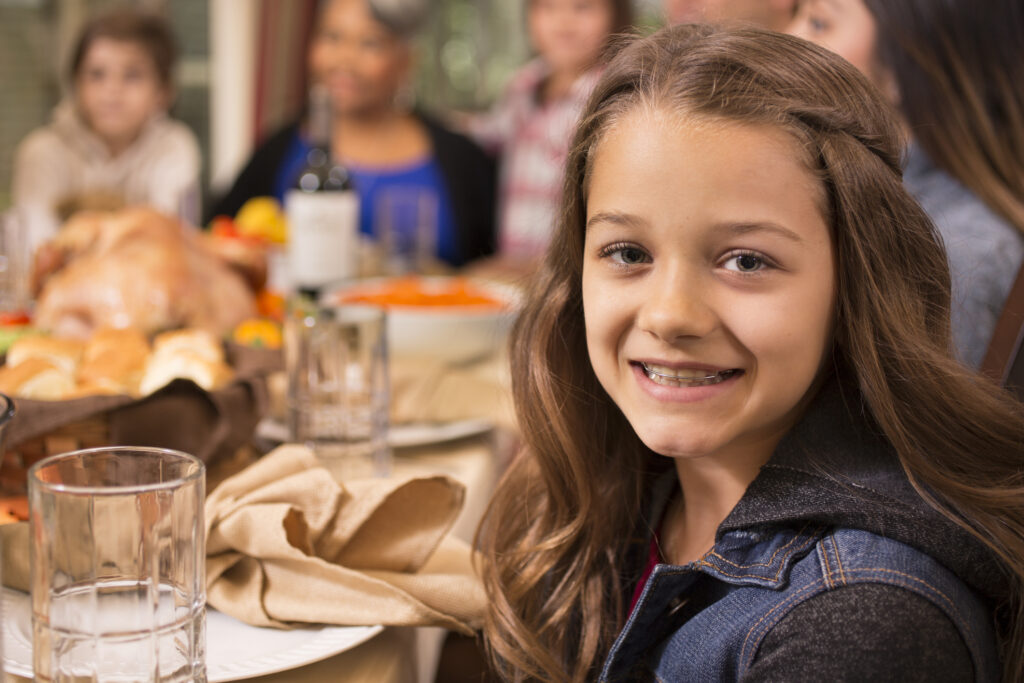 Manners at the dinner table